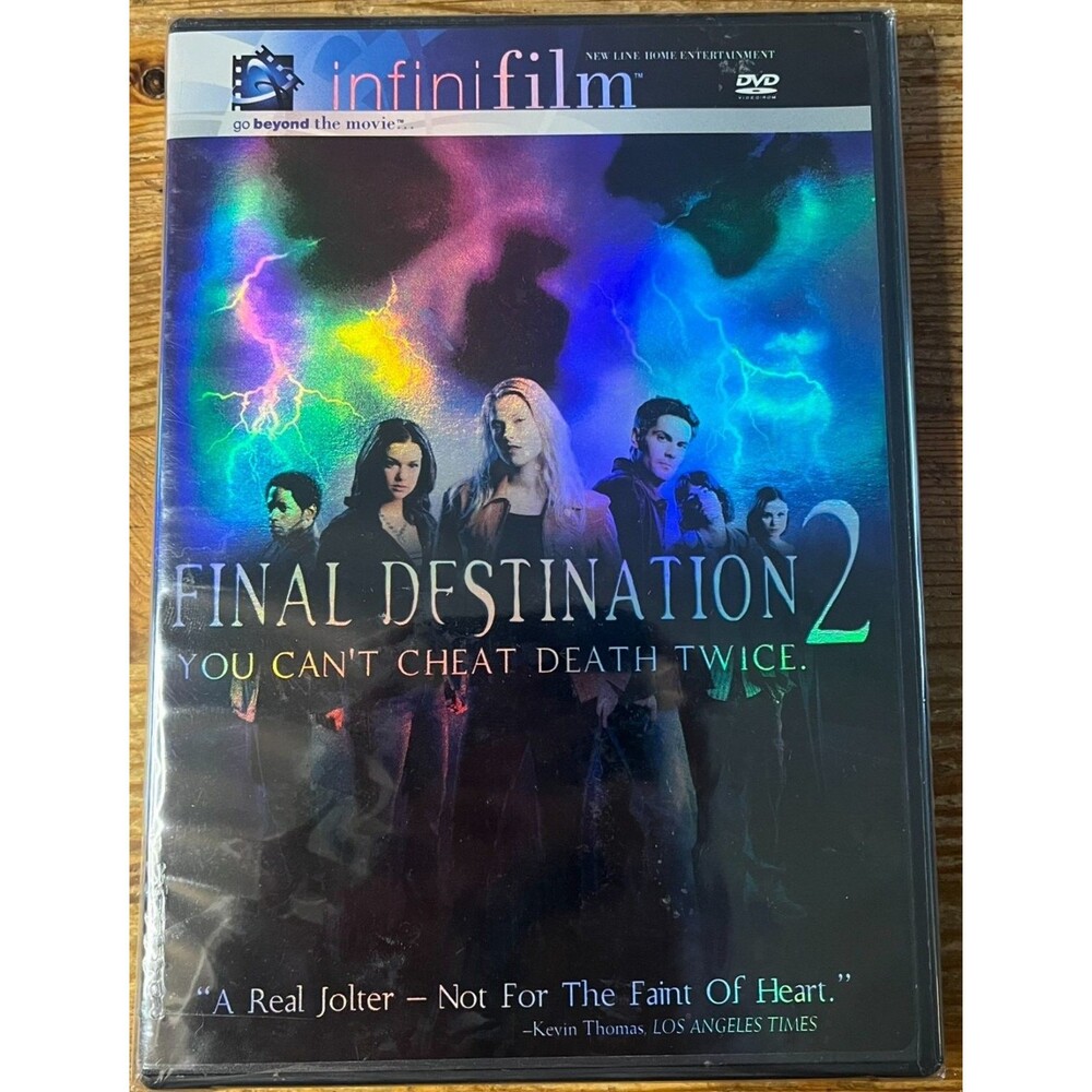Final Destination 2 DVD New Sealed 2003 New Line InfiniFilm Widescreen